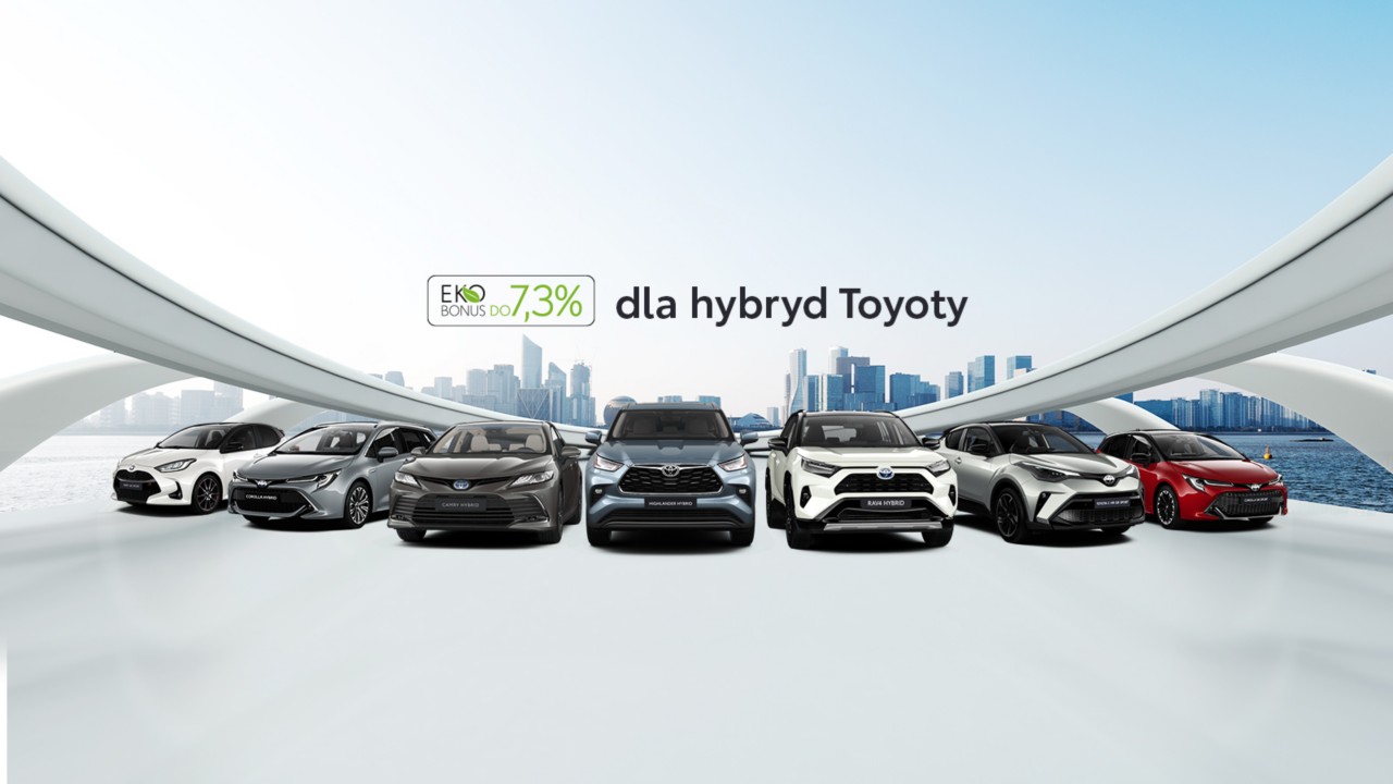 Hybrydowe modele Toyoty